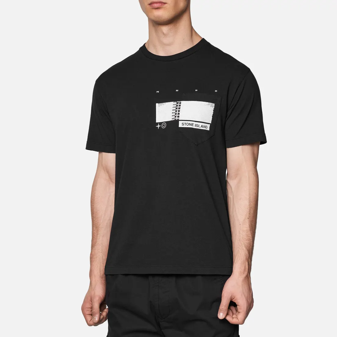 Stone Island Мужская футболка Drone Three