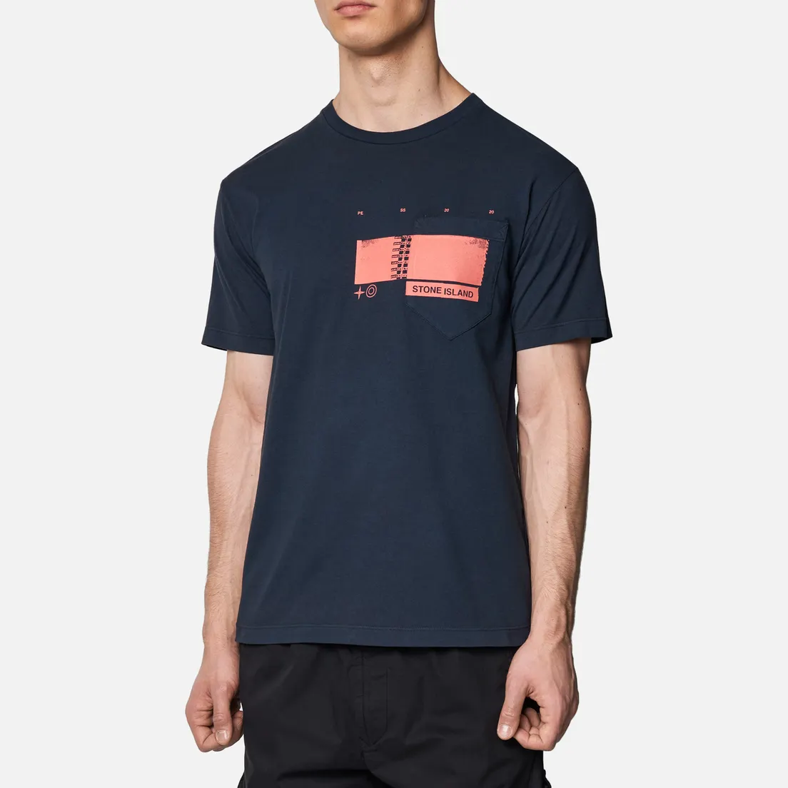 Stone Island Мужская футболка Drone Three