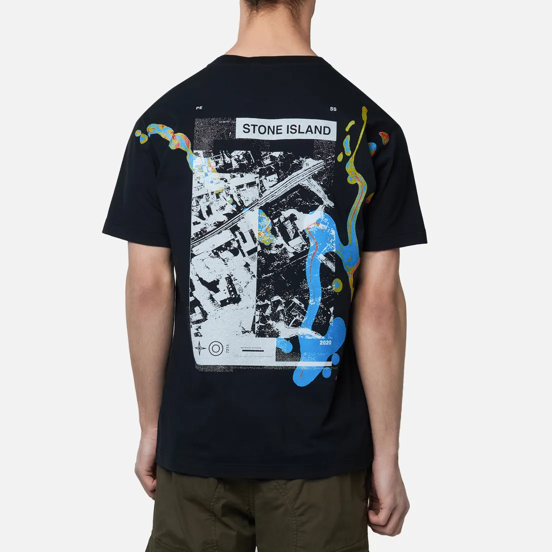 Stone Island Мужская футболка Industrial 1