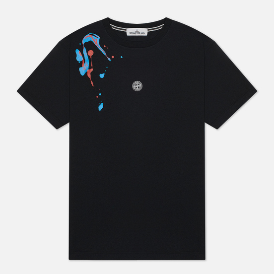 Мужская футболка Stone Island Industrial 1 Black