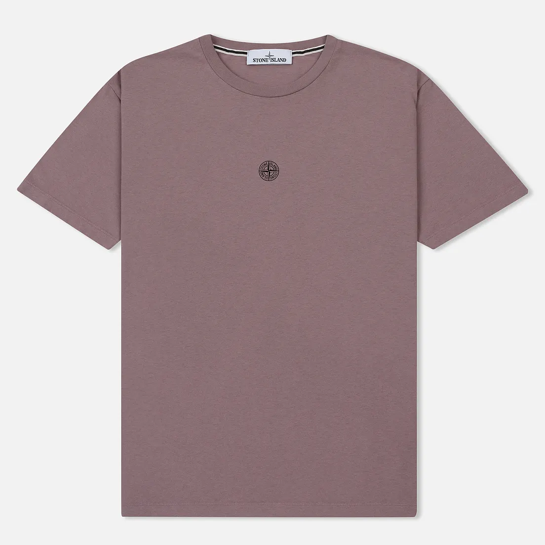 Stone Island Мужская футболка Logo Print Crew Neck