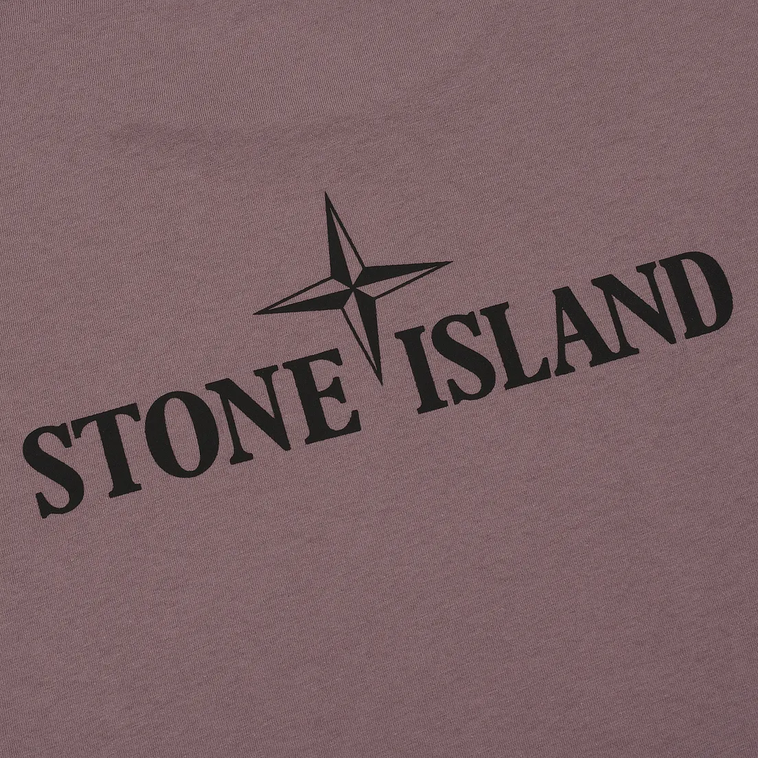 Stone Island Мужская футболка Logo Print Crew Neck