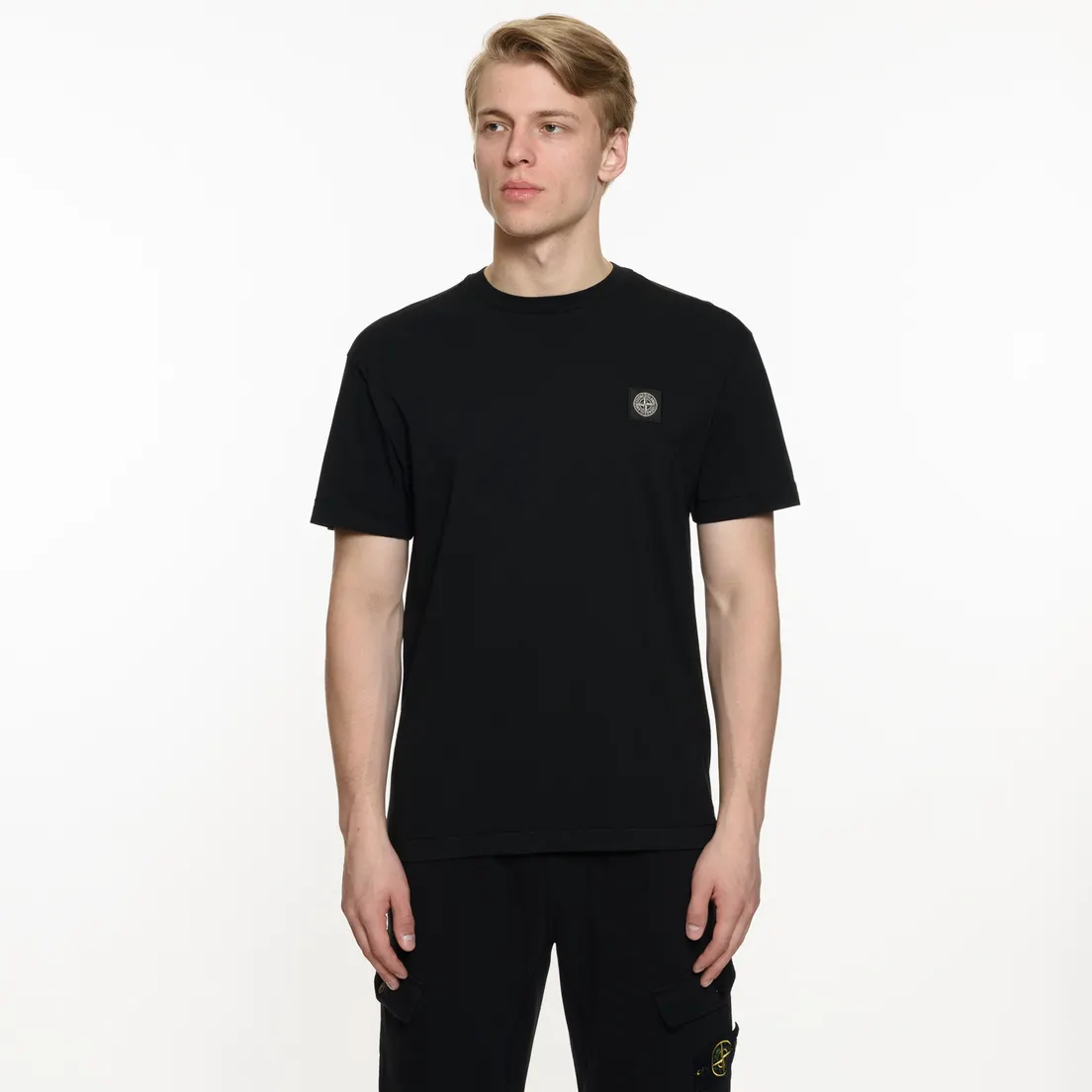 Stone Island Мужская футболка Patch Program Garment Dyed