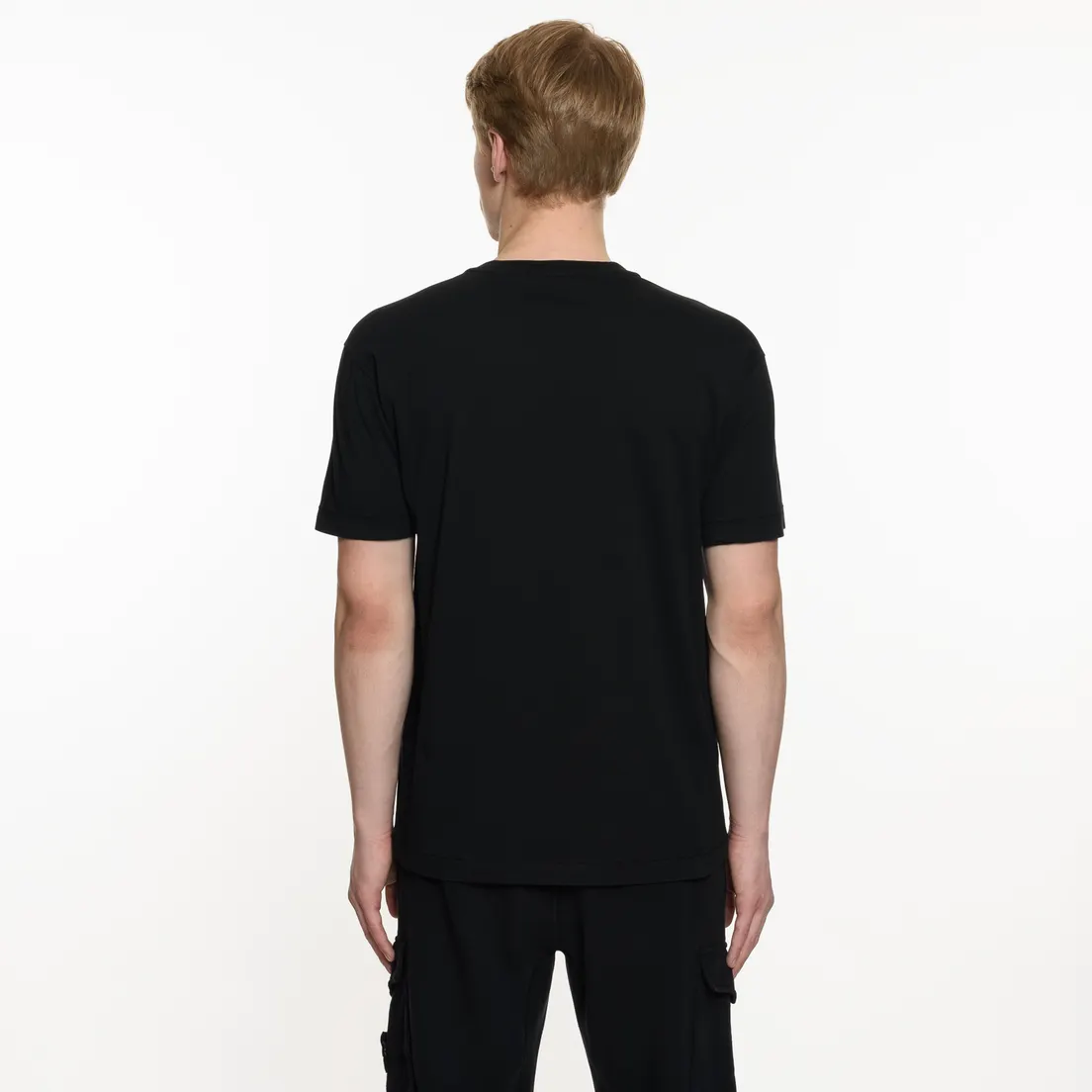 Stone Island Мужская футболка Patch Program Garment Dyed