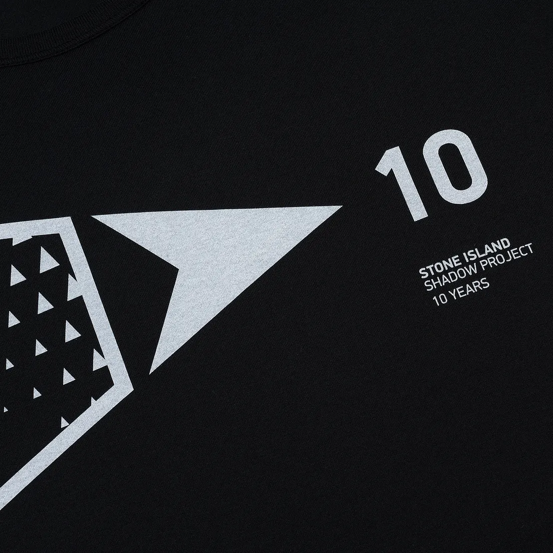 Stone Island Shadow Project Мужская футболка 10th Anniversary Print Graphic
