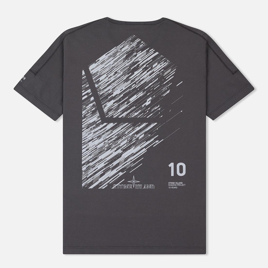 Stone Island Shadow Project Мужская футболка 10th Anniversary Print Graphic