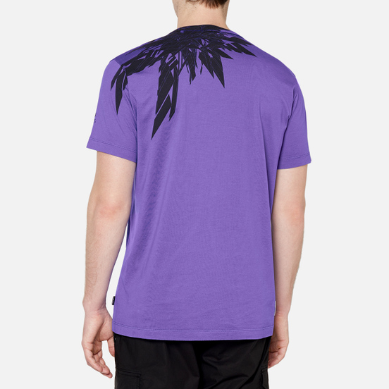 Мужская футболка Stone Island Shadow Project 7219 CXADO Print Lavender