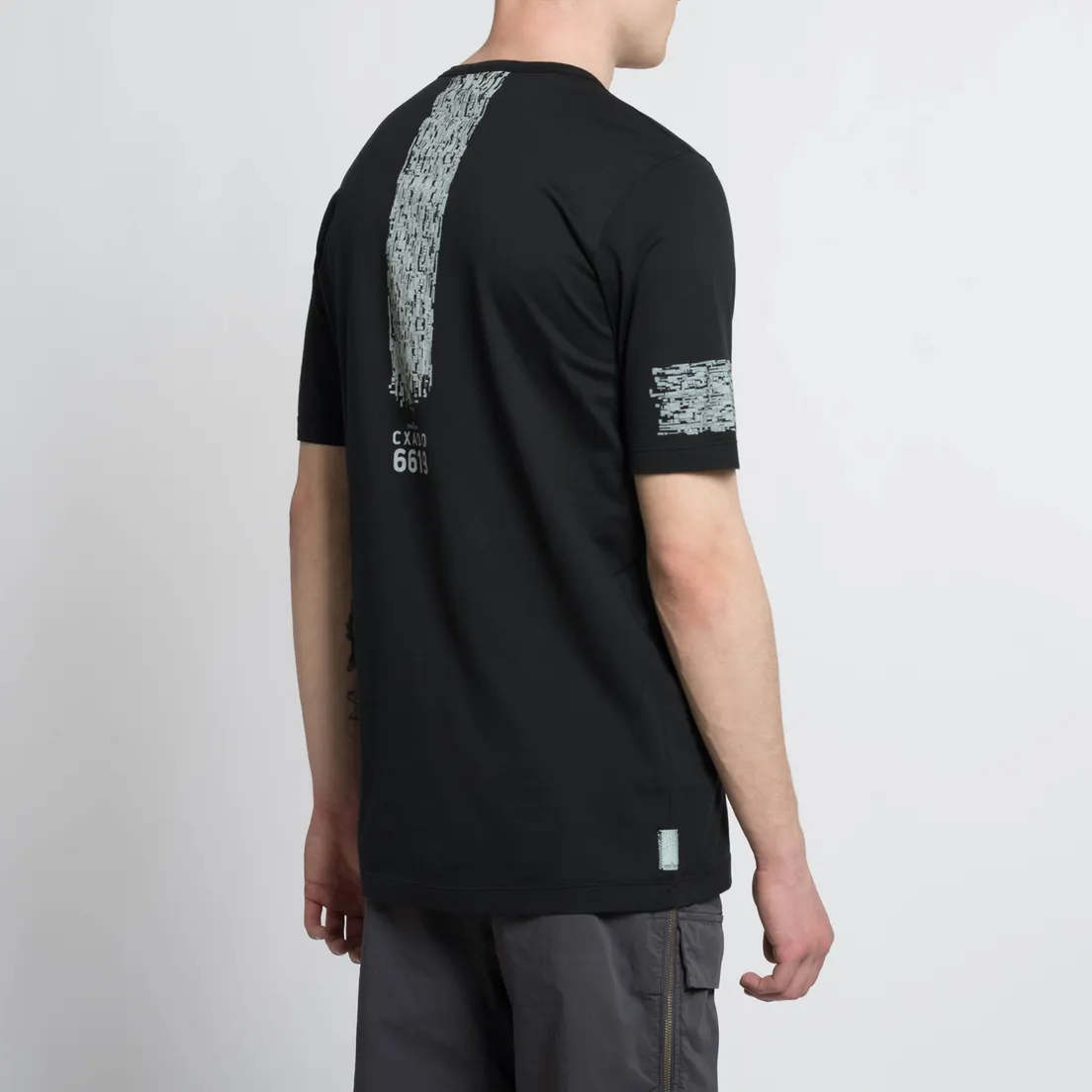 Stone Island Shadow Project Мужская футболка Long Print Pocket