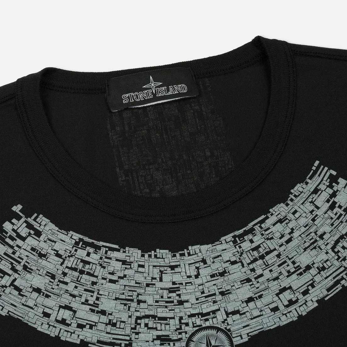 Stone Island Shadow Project Мужская футболка Long Print Pocket