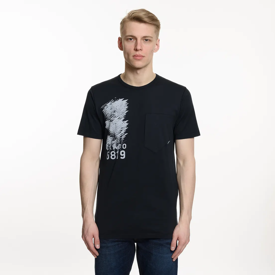 Stone Island Shadow Project Мужская футболка Mako Jersey Pocket