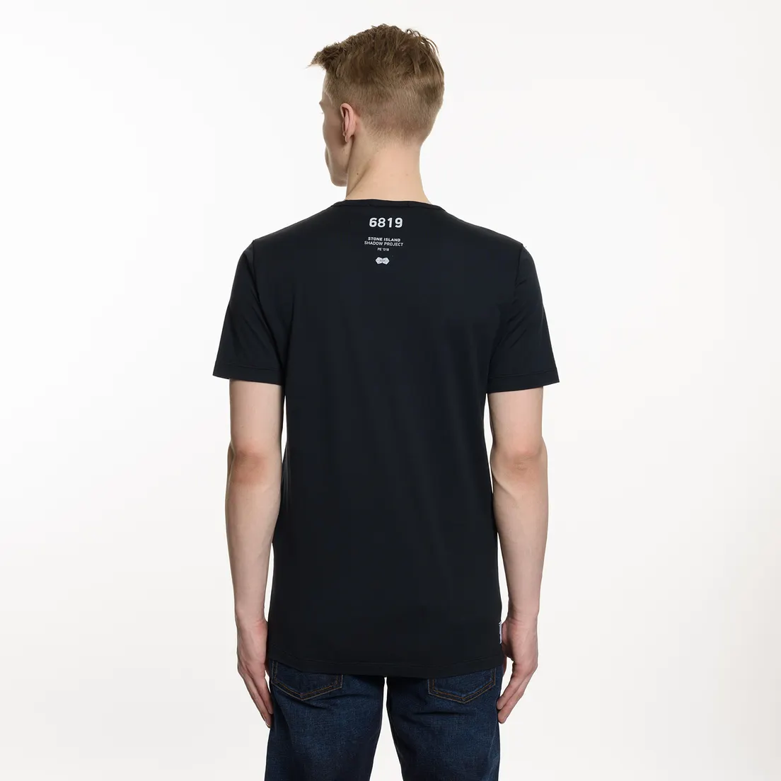 Stone Island Shadow Project Мужская футболка Mako Jersey Pocket