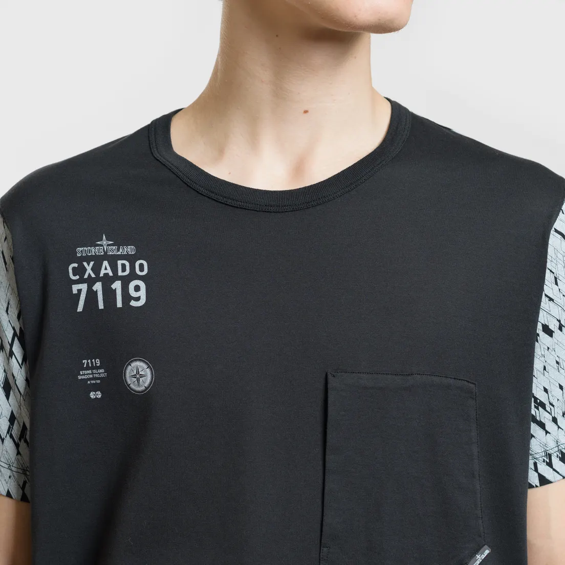 Stone Island Shadow Project Мужская футболка Printed 7119