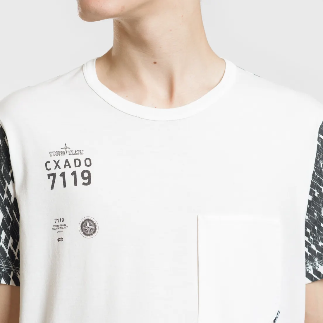 Stone Island Shadow Project Мужская футболка Printed 7119