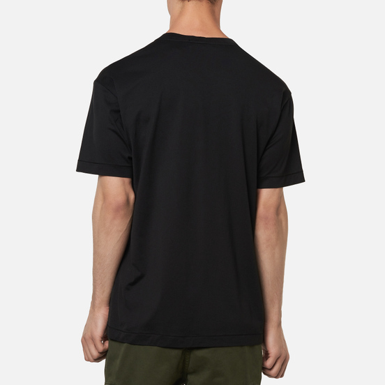 Мужская футболка Stone Island Small Logo Patch Black