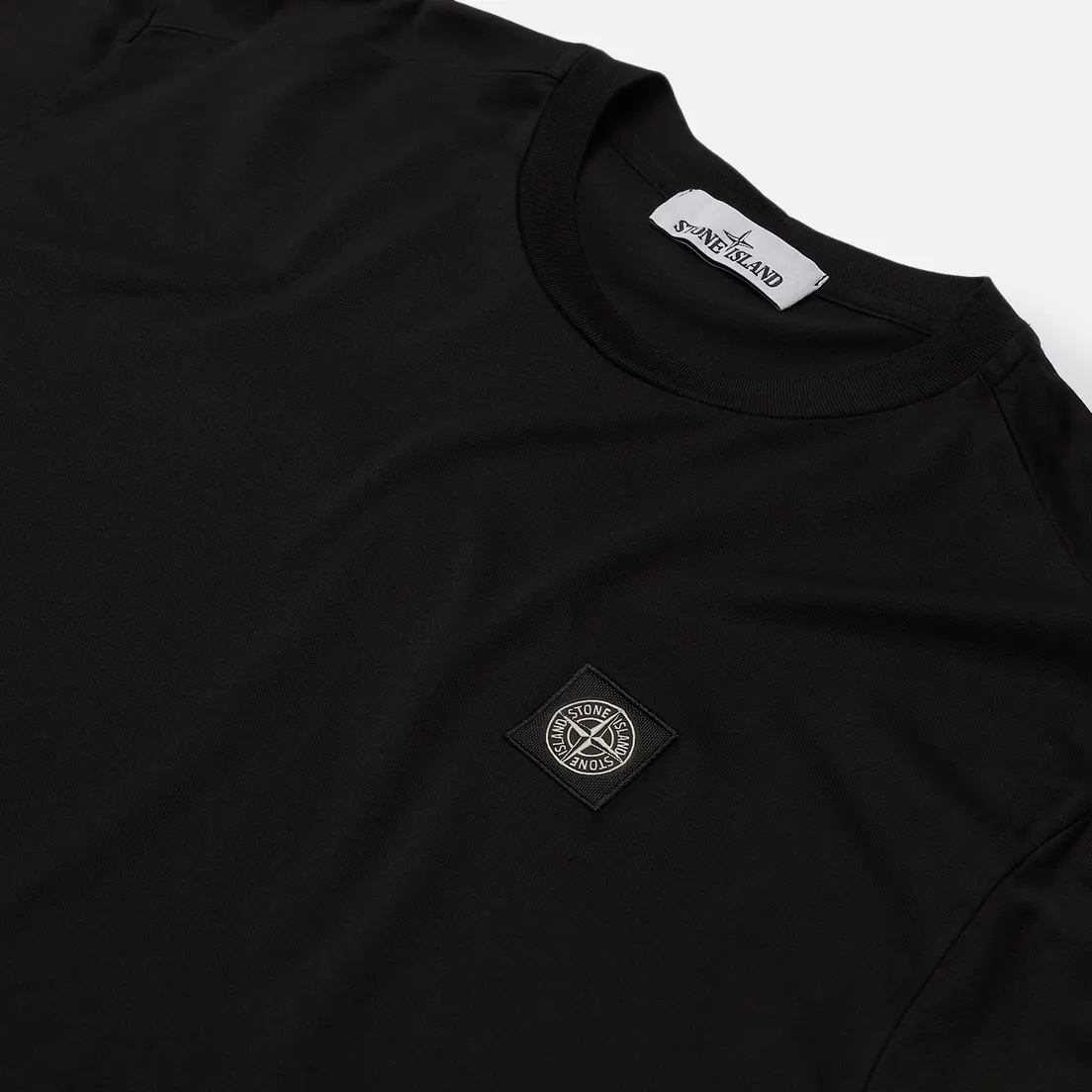 Stone Island Мужская футболка Small Logo Patch