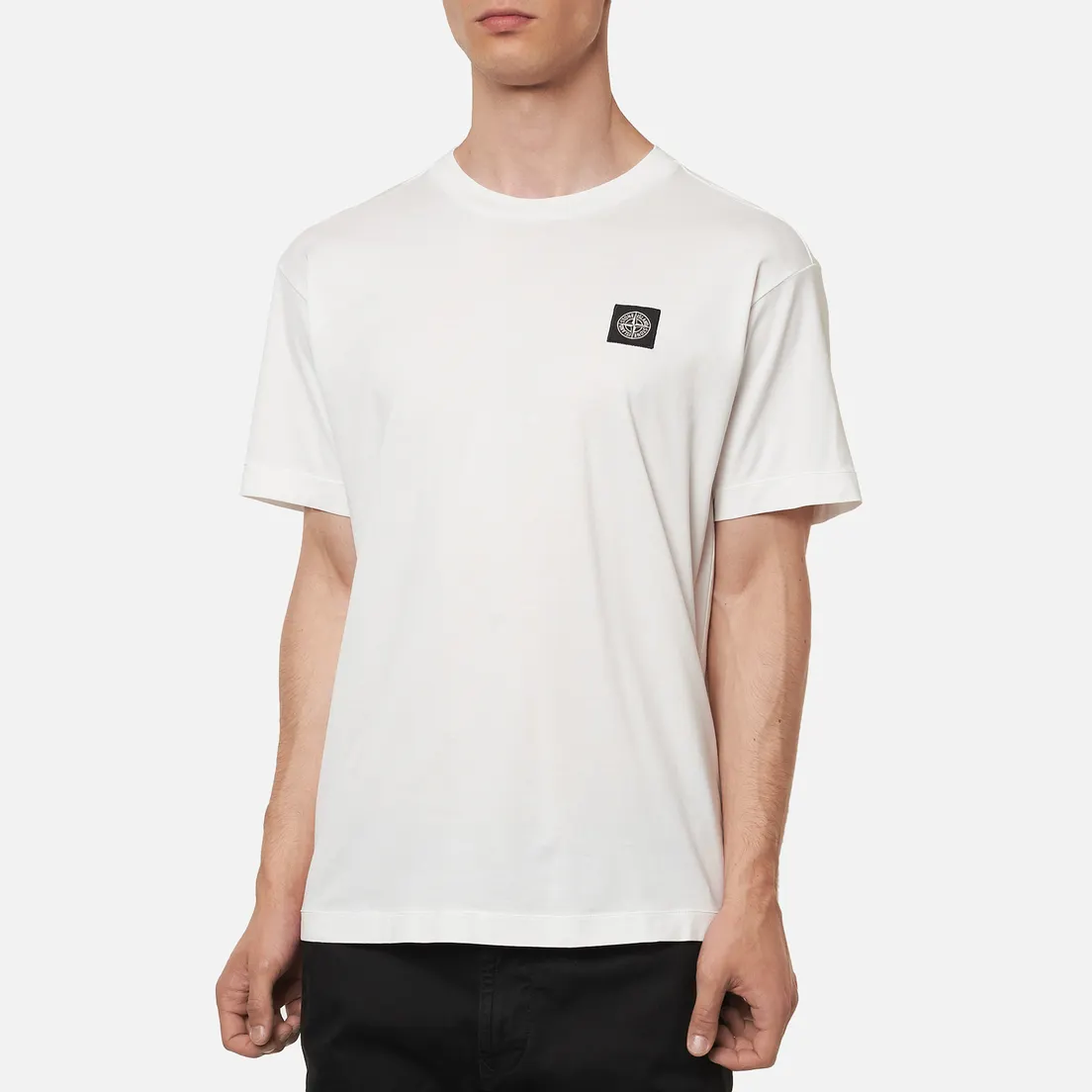 Stone Island Мужская футболка Small Logo Patch