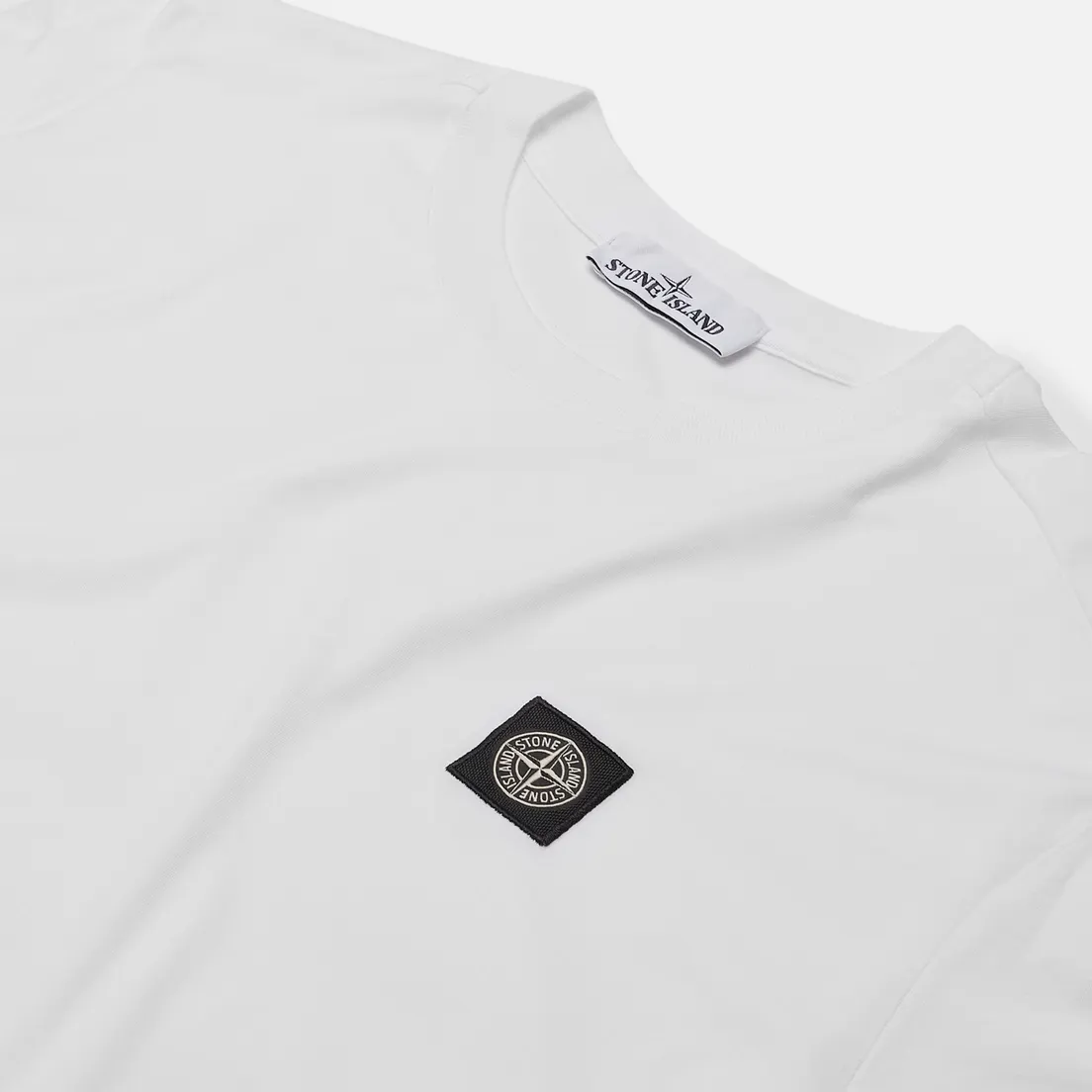 Stone Island Мужская футболка Small Logo Patch