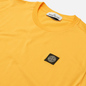 Мужская футболка Stone Island Small Logo Patch Yellow фото - 1