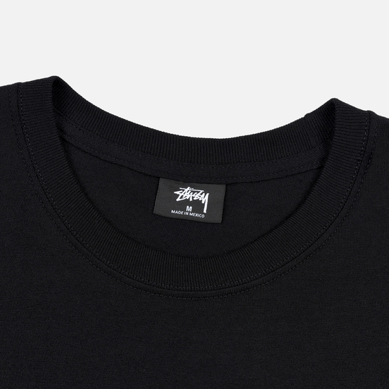 Мужская футболка Stussy 8 Ball Black/White