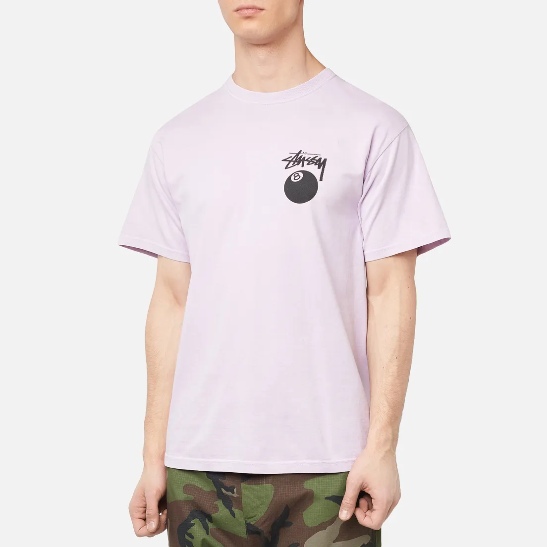 Stussy Мужская футболка 8 Ball Screenprint Pigment Dyed