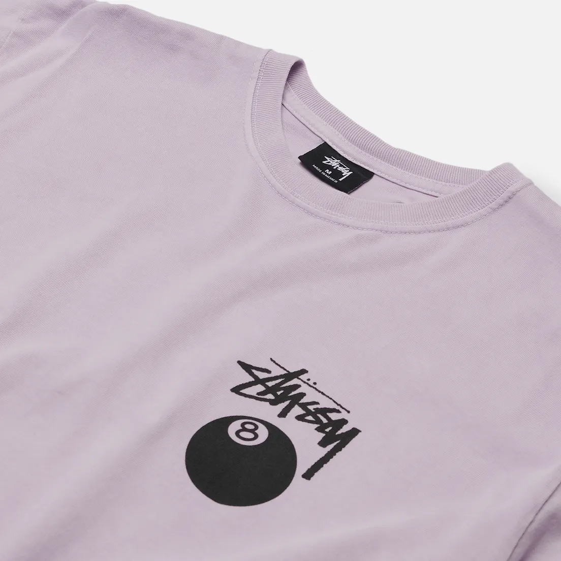Stussy Мужская футболка 8 Ball Screenprint Pigment Dyed