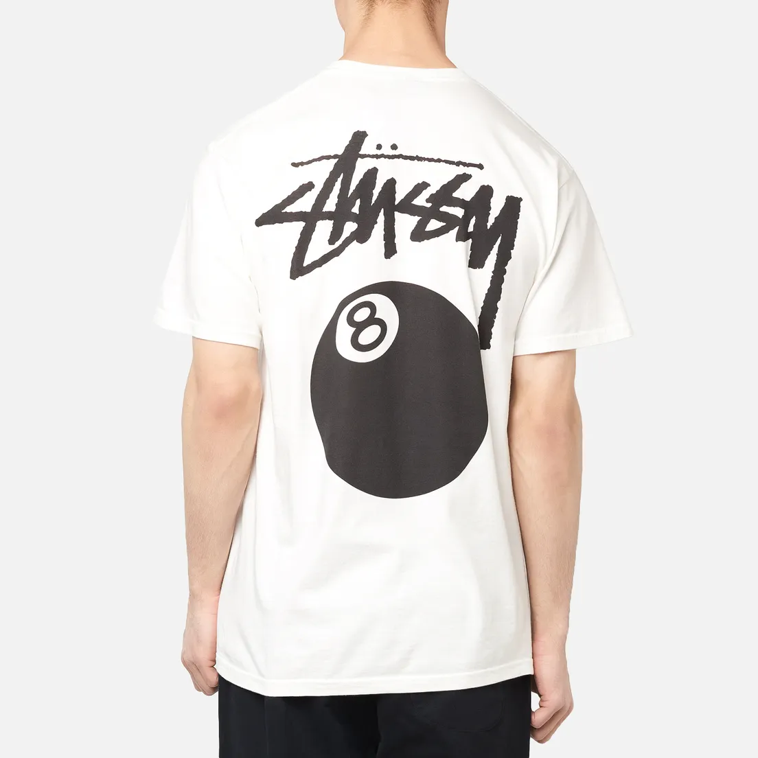 Stussy Мужская футболка 8 Ball Screenprint Pigment Dyed