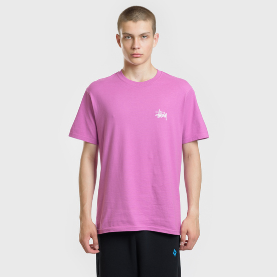 Мужская футболка Stussy Basic Stussy Berry