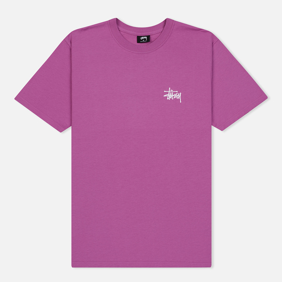 Мужская футболка Stussy Basic Stussy Berry
