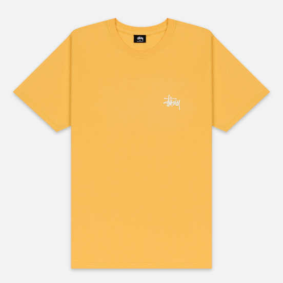 Мужская футболка Stussy Basic Stussy Orange