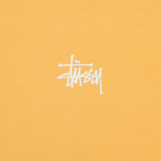 Мужская футболка Stussy Basic Stussy Orange