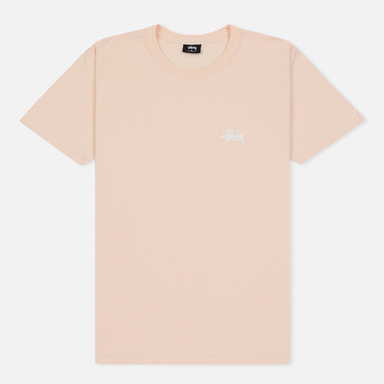 Мужская футболка Stussy Basic Stussy Pale Pink
