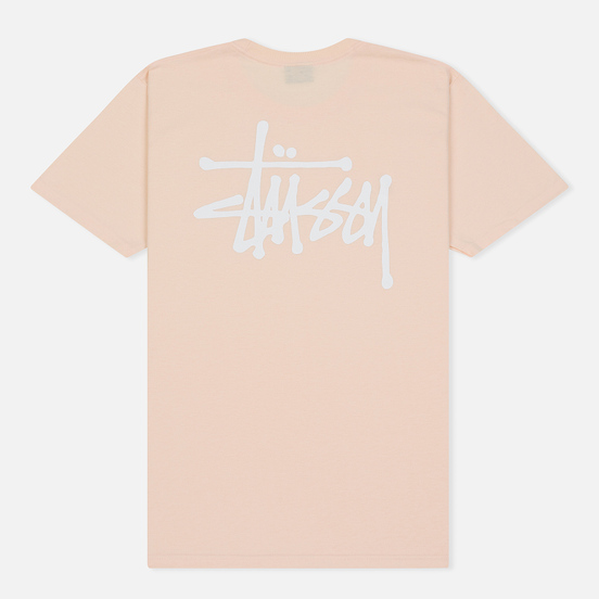 Мужская футболка Stussy Basic Stussy Pale Pink