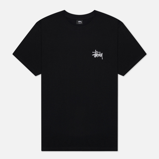 Мужская футболка Stussy Basic Stussy Screenprint Black