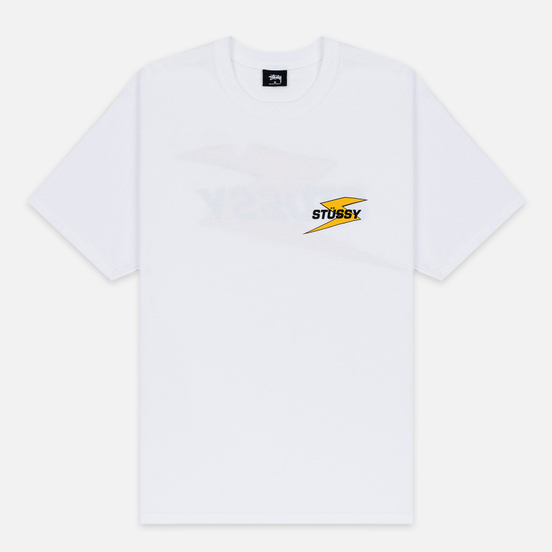 Мужская футболка Stussy Bolt White