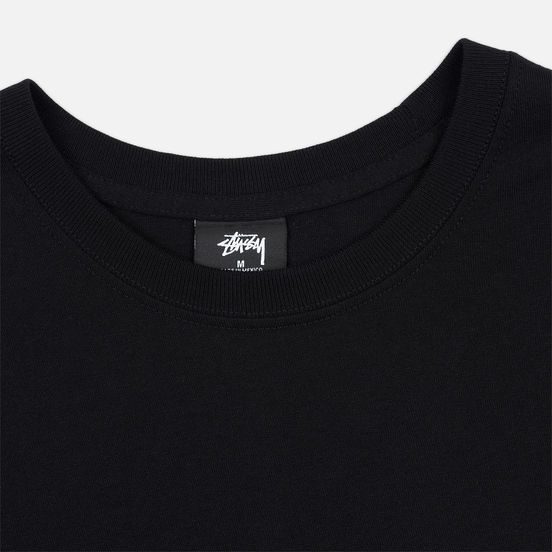 Мужская футболка Stussy Carp Stock Black