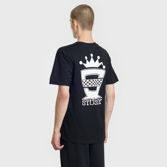 Мужская футболка Stussy Checkers Black