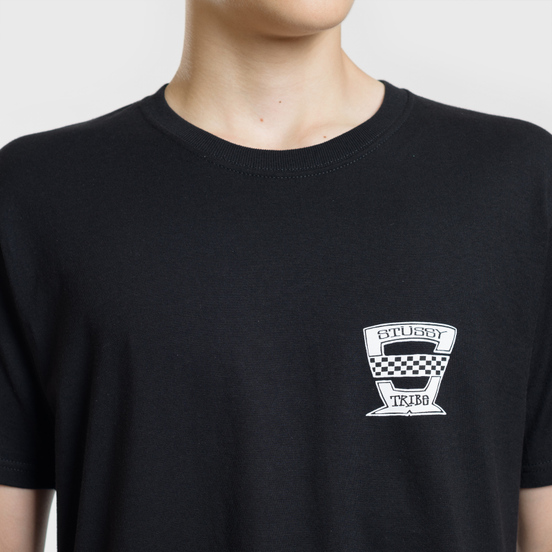 Мужская футболка Stussy Checkers Black