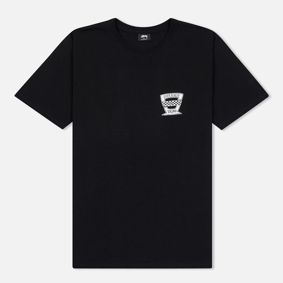 Мужская футболка Stussy Checkers Black