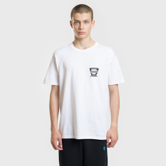 Мужская футболка Stussy Checkers White