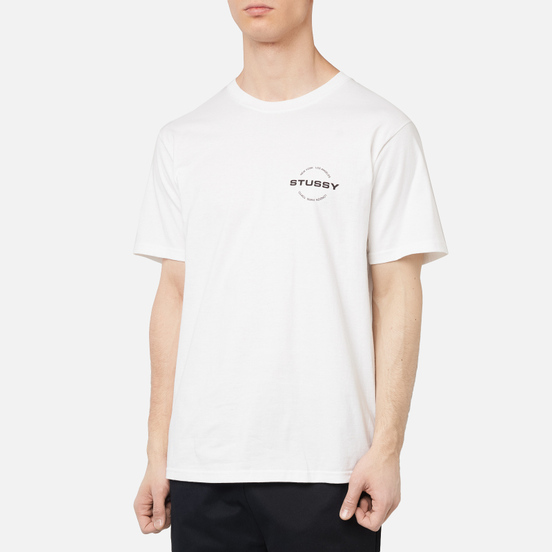 Мужская футболка Stussy City Circle White