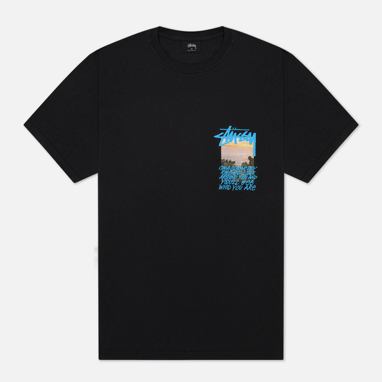 Мужская футболка Stussy Clear Day Black