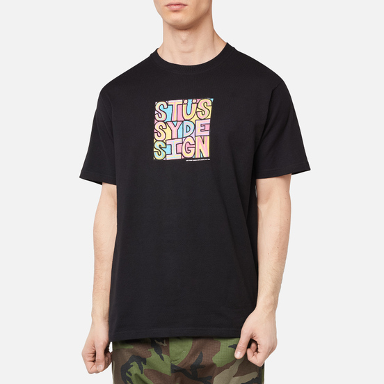 Мужская футболка Stussy Clyde Black