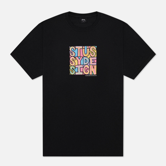 Мужская футболка Stussy Clyde Black