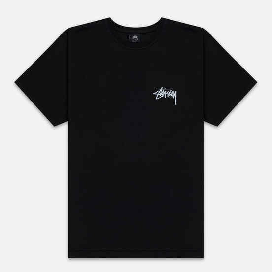 Мужская футболка Stussy Daydream Pigment Dyed Black