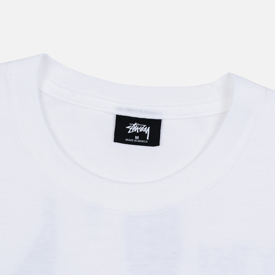 Мужская футболка Stussy Don't Take The Bait White