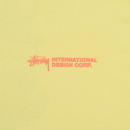 Мужская футболка Stussy Double Mask Lemon