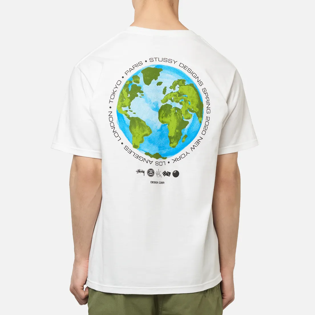 Stussy Мужская футболка Global Design Corp