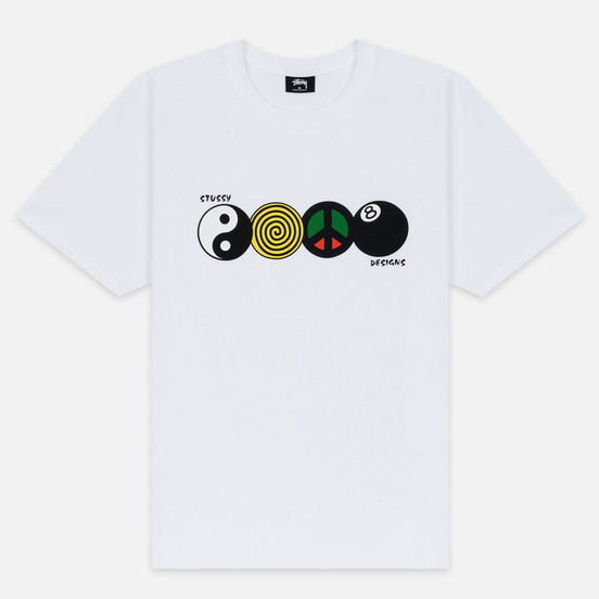 Мужская футболка Stussy Harmony White