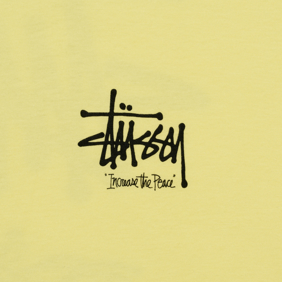 Мужская футболка Stussy ITP Lion Lemon
