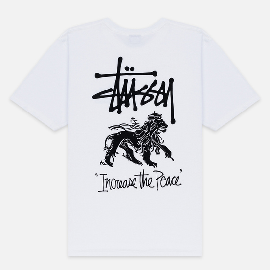 Мужская футболка Stussy ITP Lion White